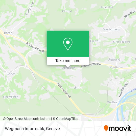 Wegmann Informatik map