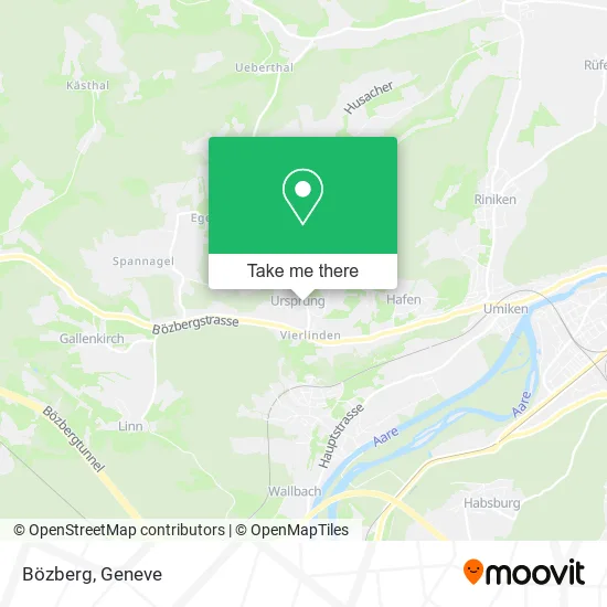 Bözberg map