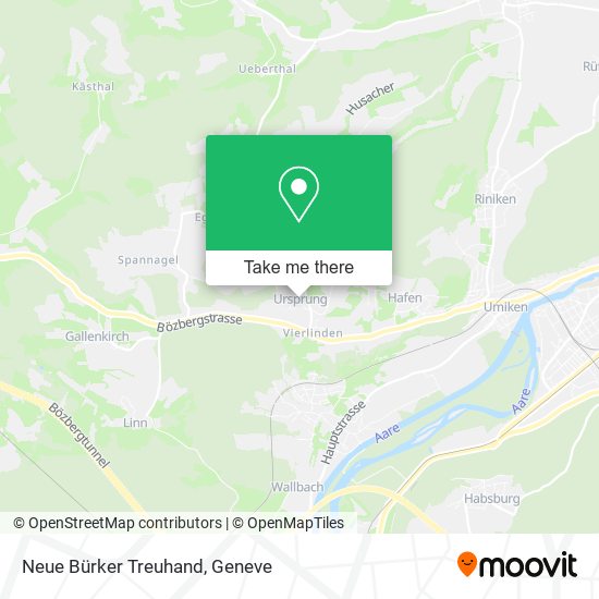 Neue Bürker Treuhand map