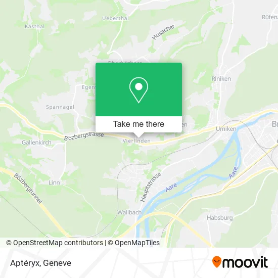 Aptéryx map