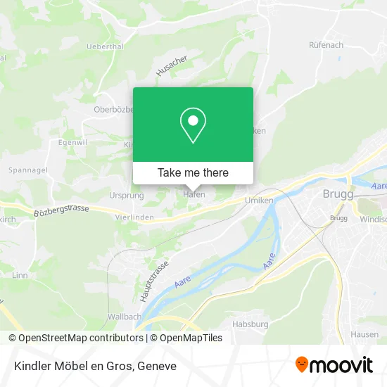 Kindler Möbel en Gros map