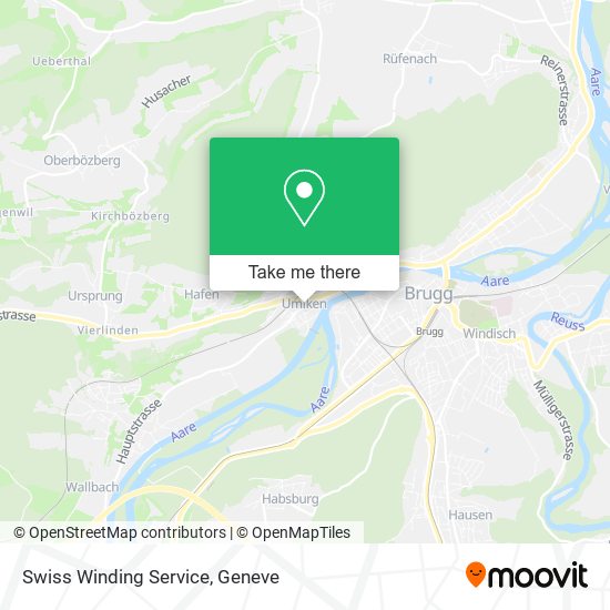 Swiss Winding Service map