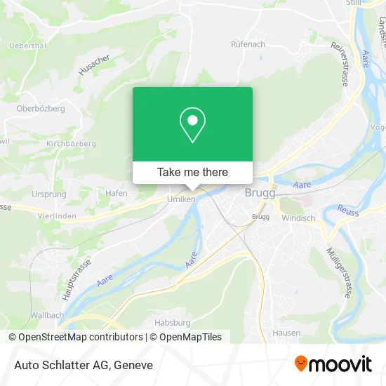 Auto Schlatter AG map