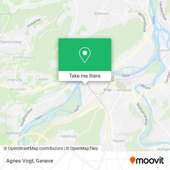 Agnes Vogt map