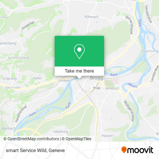 smart Service Wild map