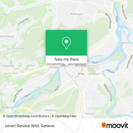 smart Service Wild map