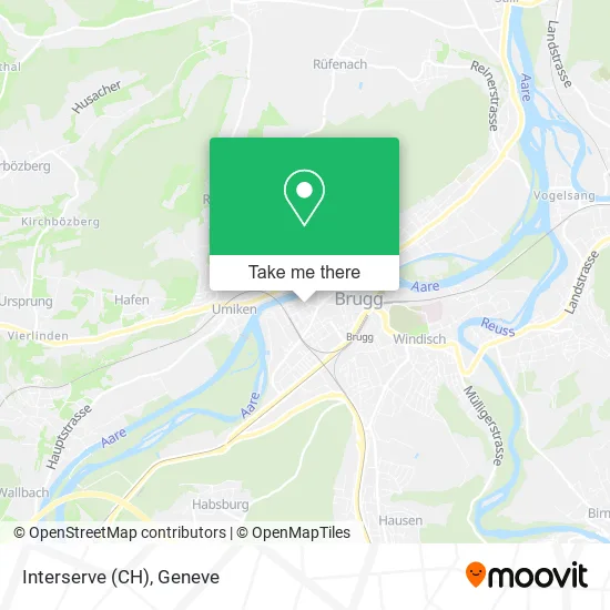 Interserve (CH) map