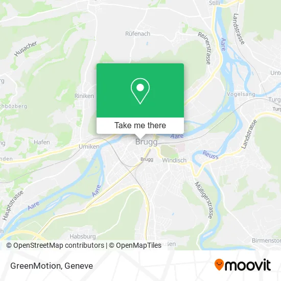 GreenMotion map
