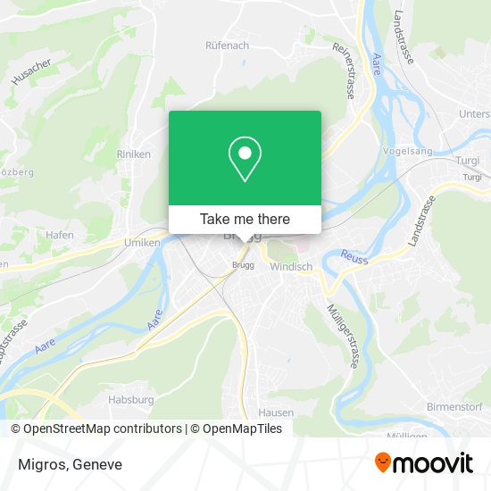 Migros map