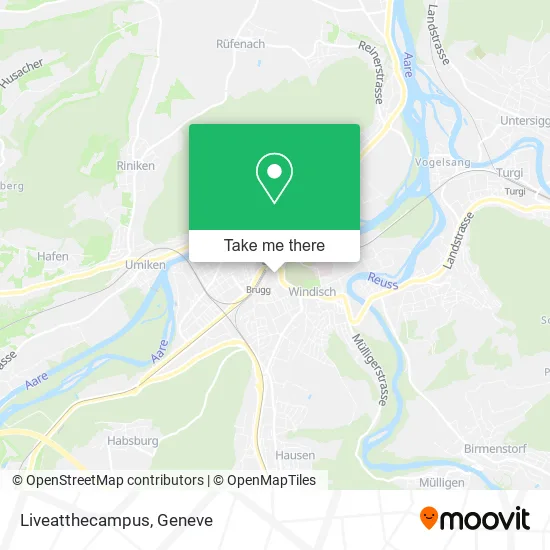 Liveatthecampus map