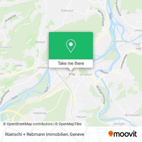 Rüetschi + Rebmann Immobilien map