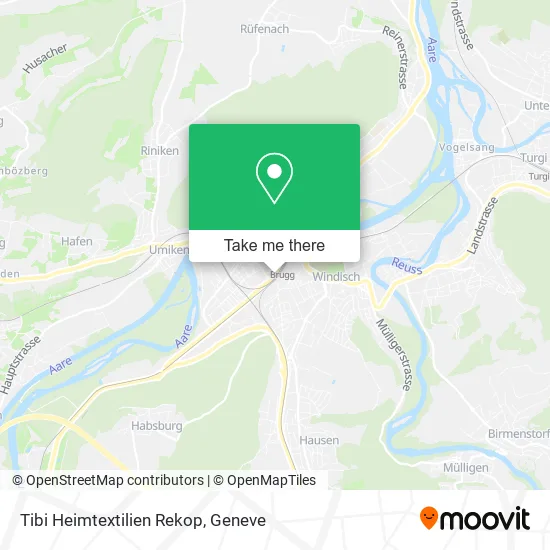 Tibi Heimtextilien Rekop map