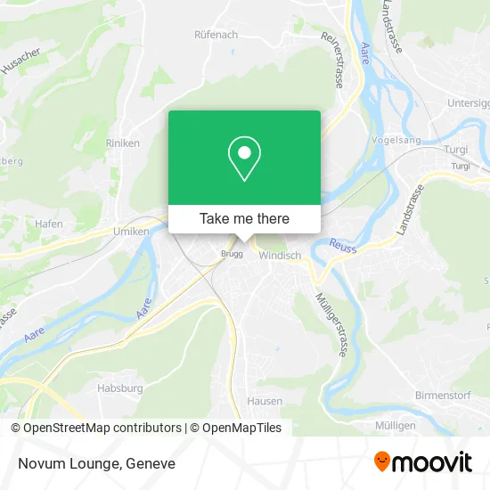 Novum Lounge map