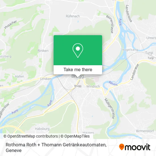 Rothoma Roth + Thomann Getränkeautomaten map