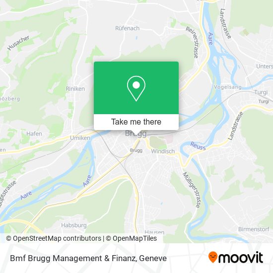 Bmf Brugg Management & Finanz map