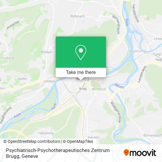 Psychiatrisch-Psychotherapeutisches Zentrum Brugg plan