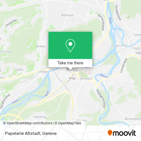 Papeterie Altstadt map