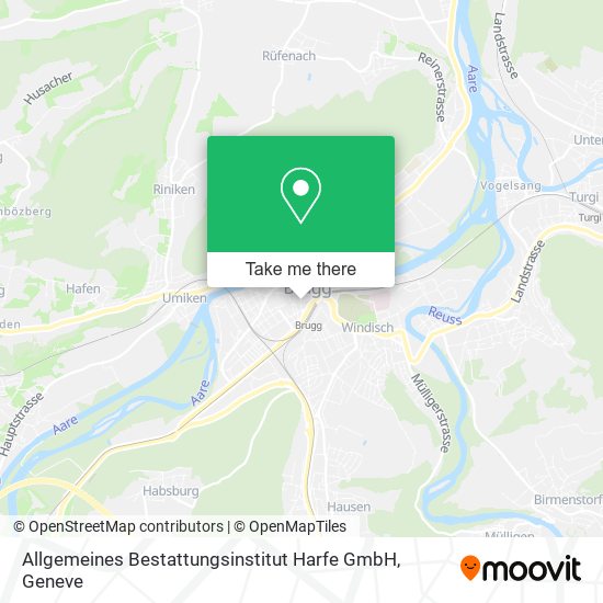 Allgemeines Bestattungsinstitut Harfe GmbH map