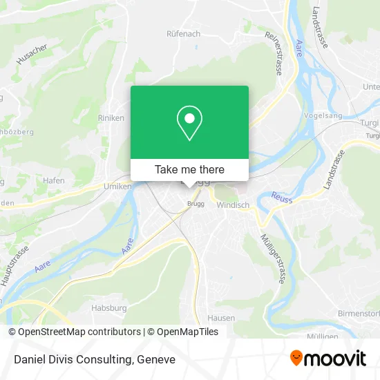 Daniel Divis Consulting map