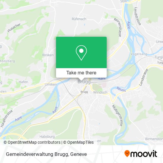 Gemeindeverwaltung Brugg plan