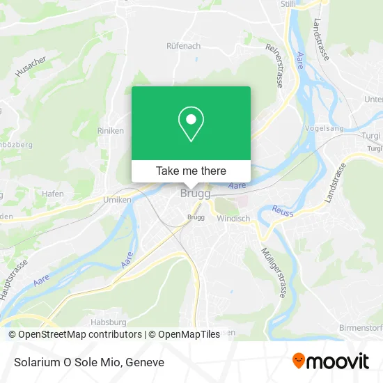 Solarium O Sole Mio map