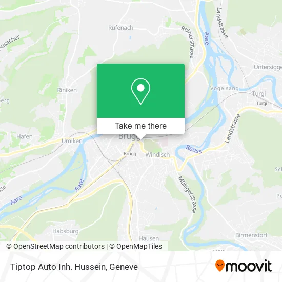 Tiptop Auto Inh. Hussein map