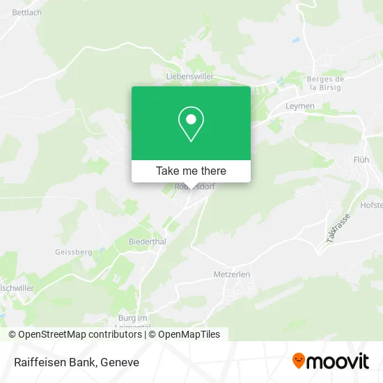 Raiffeisen Bank map