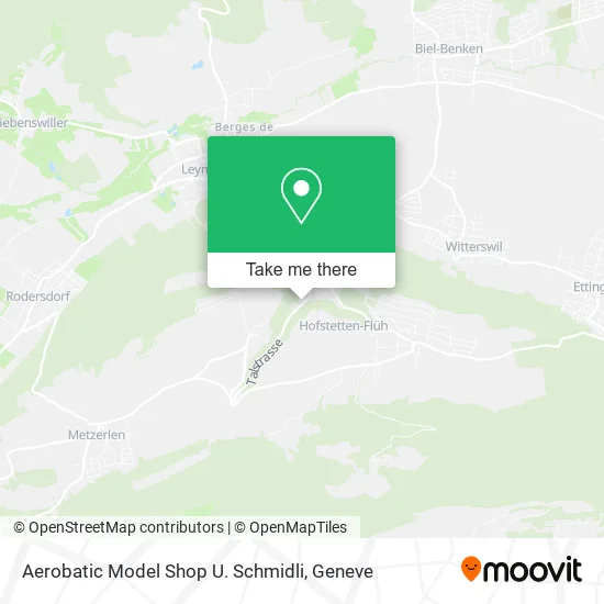 Aerobatic Model Shop U. Schmidli map