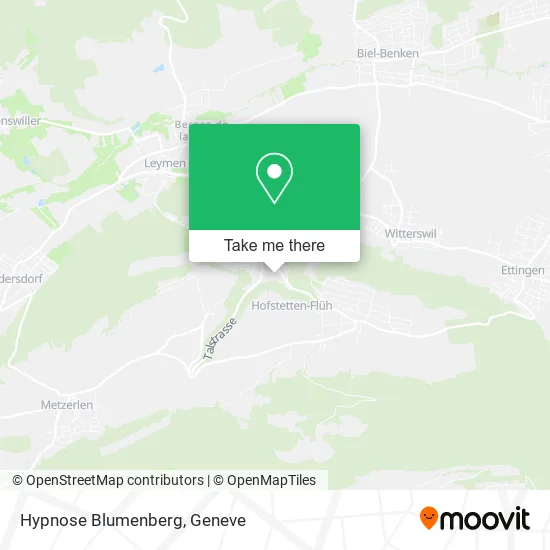 Hypnose Blumenberg map