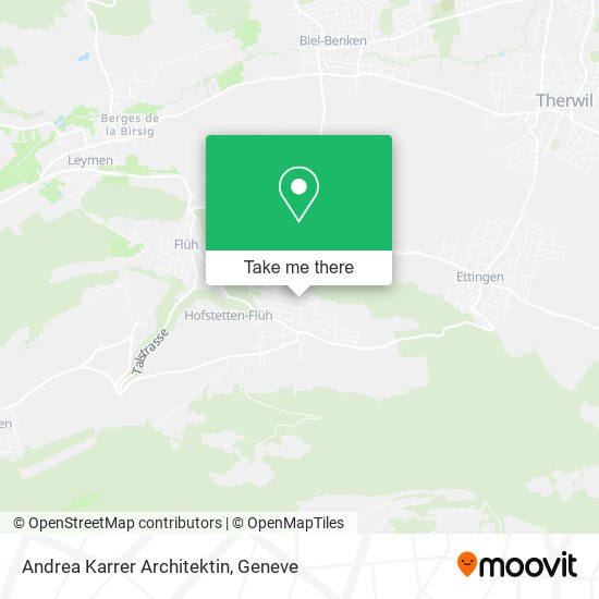 Andrea Karrer Architektin map