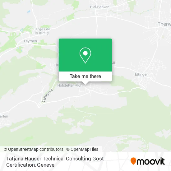 Tatjana Hauser Technical Consulting Gost Certification map