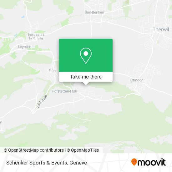 Schenker Sports & Events map