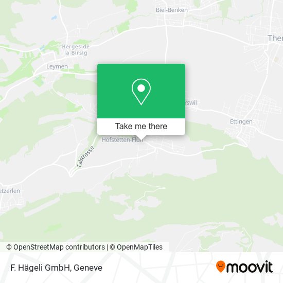 F. Hägeli GmbH map