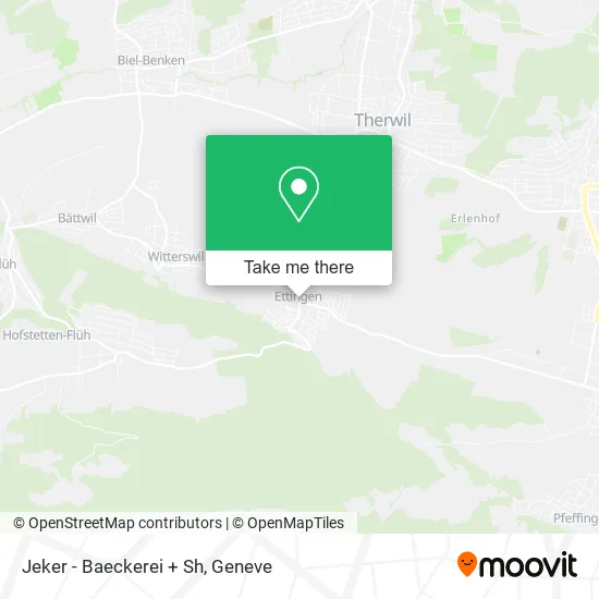 Jeker - Baeckerei + Sh map