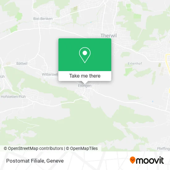 Postomat Filiale map