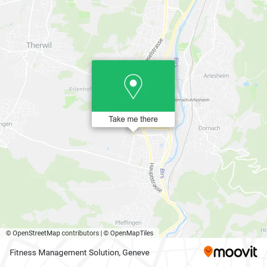 Fitness Management Solution map