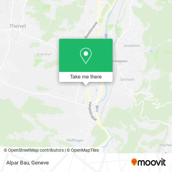 Alpar Bau map