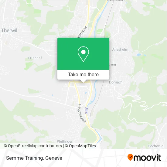 Semme Training map