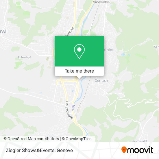 Ziegler Shows&Events map