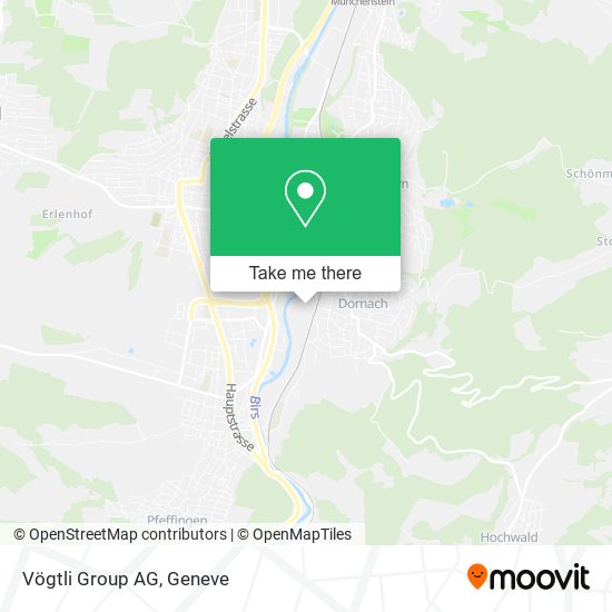 Vögtli Group AG map