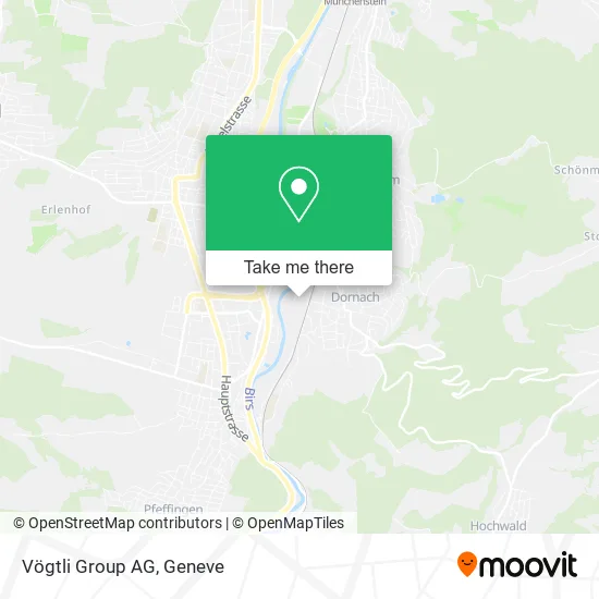Vögtli Group AG map