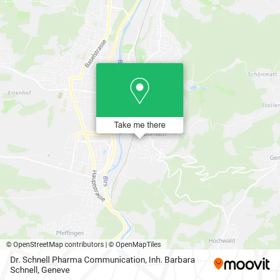 Dr. Schnell Pharma Communication, Inh. Barbara Schnell map