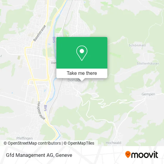 Gfd Management AG map