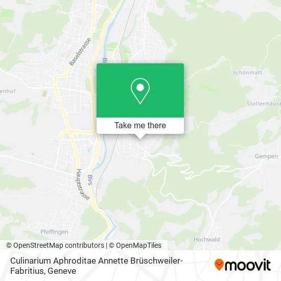 Culinarium Aphroditae Annette Brüschweiler-Fabritius map