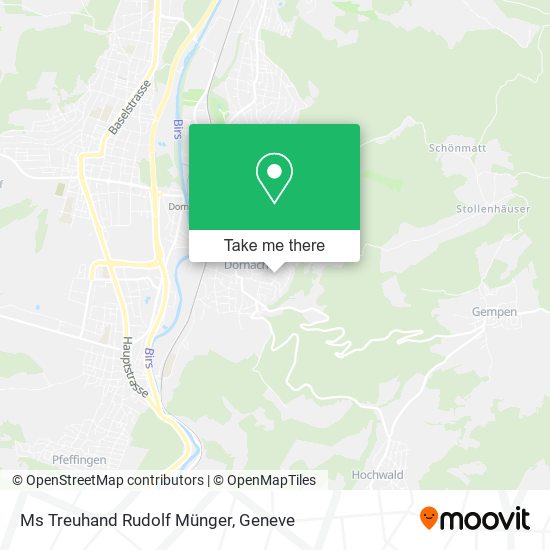 Ms Treuhand Rudolf Münger map