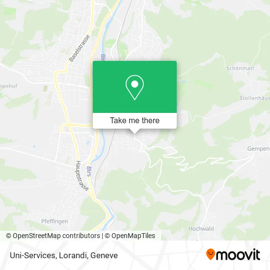 Uni-Services, Lorandi map