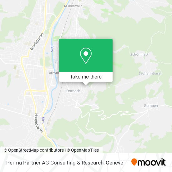Perma Partner AG Consulting & Research map