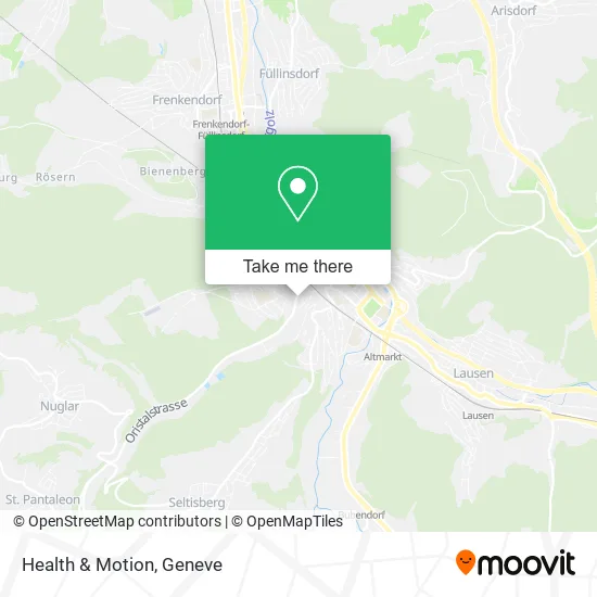 Health & Motion map