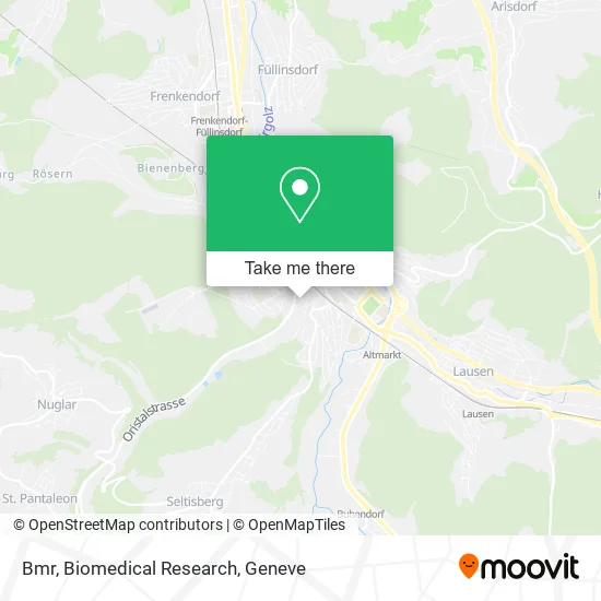 Bmr, Biomedical Research map