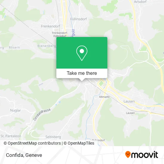 Confida map